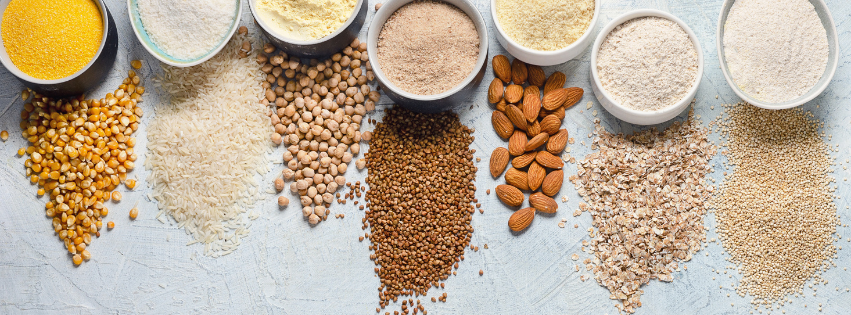 Ingredientes y cereales para mezclas especiales